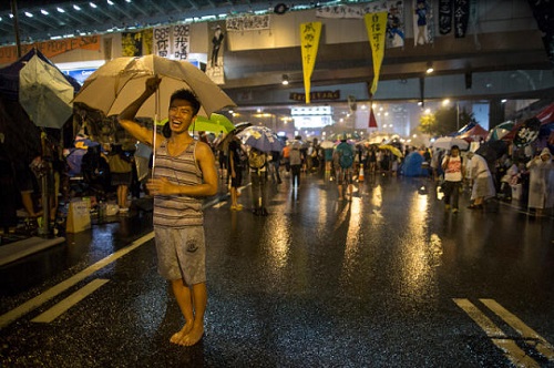 22 Ekim Hong Kong, Foto: Paula Bronstein, Getty Images 