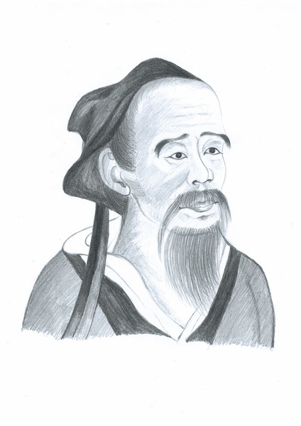 Hua Tuo “Çin’de cerrahinin öncüsü.(Resimleyen: Yeuan Fang/Epoch Times muhabiri) 