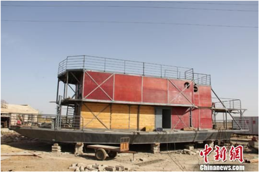 «Ноев ковчег», спроектированный Лу Чжэнхаем. Фото: China News