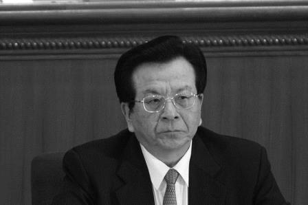 Pekin, Mart 2007- Çin eski Başkan Yardımcısı Zeng Qinghong, Ulusal Halk Kongresi genel kurul toplantısında (Foto:Andrew Wong / Getty Images)