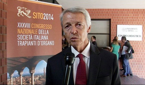 İtalya Organ Nakli Derneği (SITO) başkanı Profesör Franco Citterrio