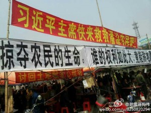 4.000 Çinli Köylü Arsalarına El Koyan Devleti Protesto Ediyor