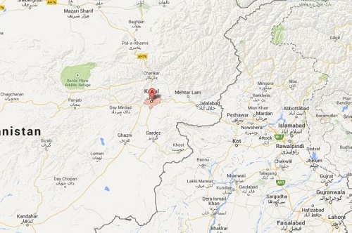 Afganistan'ın başkenti Kabil'de Türk Büyükelçiliğinin araç konvoyuna yönelik bombalı saldırı düzenlendi (Google Maps)