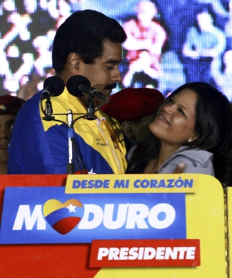 Venezuella seçimleri galibi Maduro (İHA/KARAKAS-İHA)