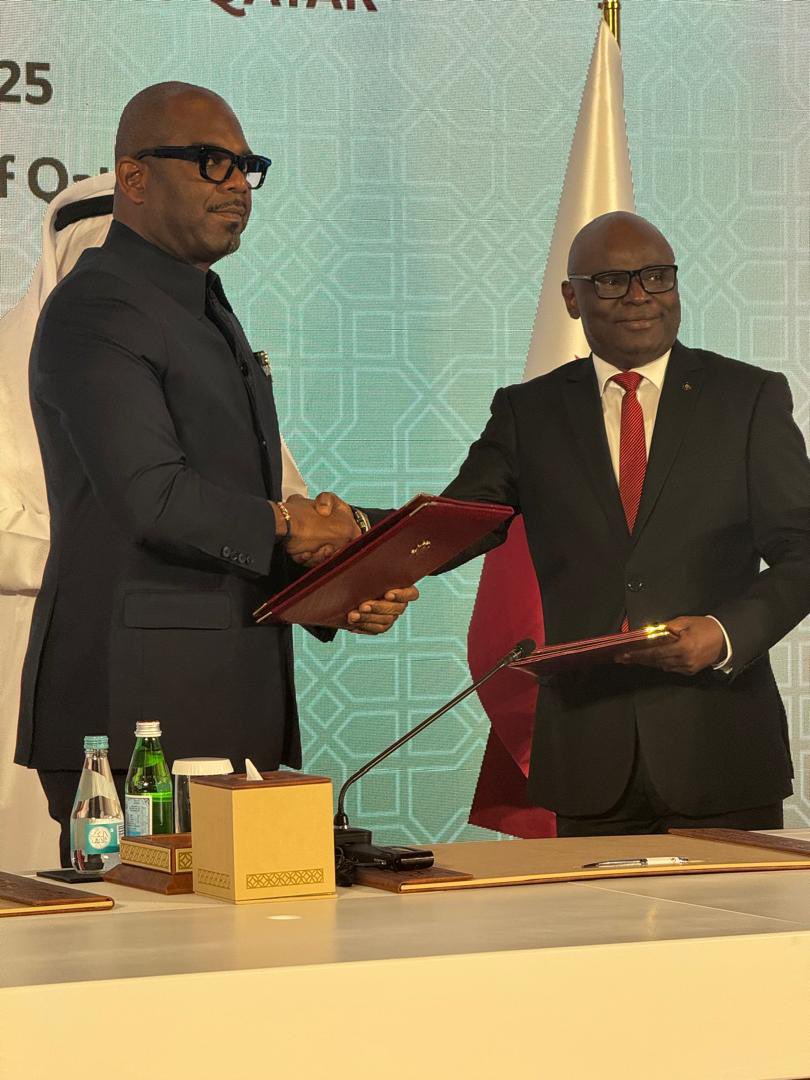 M23 isyancı grubu temsilcileri ile Demokratik Kongo Cumhuriyeti yetkilileri, Doha’da barış görüşmelerinde bir araya geldi. (Fotoğraf: Patrick Muyaya X Hesabı)