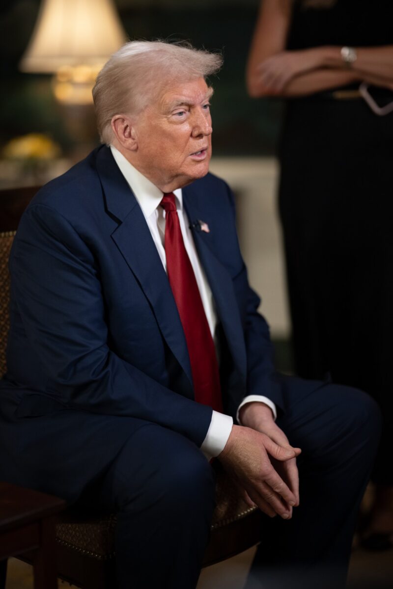 Trump, Çin, Putin ve Kim'in ABD'ye karşı ittifak kurduğunu söyledi. (Fotoğraf: Beyaz Saray)