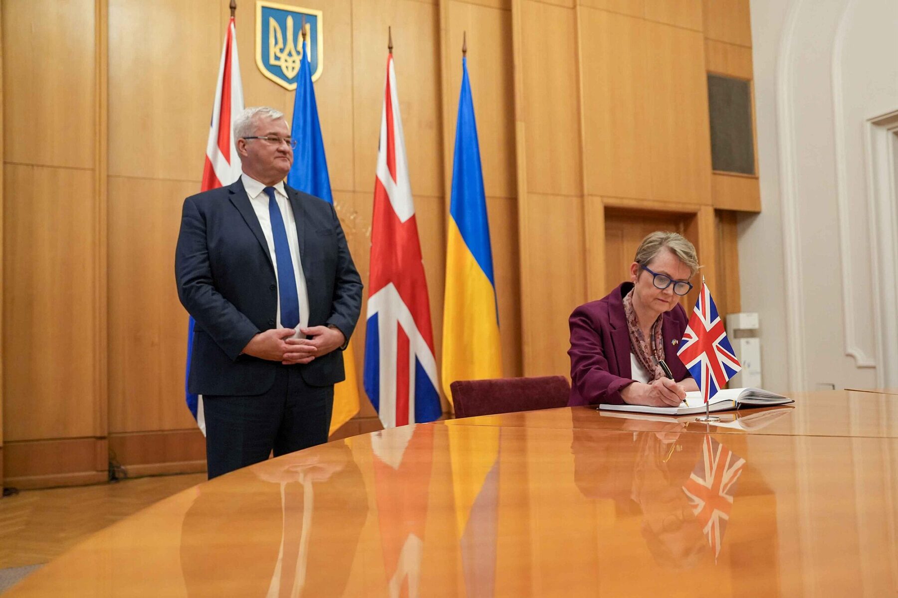 Dışişleri Bakanı Yvette Cooper Ukrayna'yı ziyaret etti. (Fotoğraf: Wikimedia) 