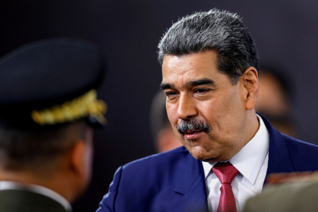 Venezuela, Caracas'ta 15 Eylül 2025 tarihinde düzenlediği basın toplantısında Başkan Nicolás Maduro. (Fotoğraf: Leonardo Fernandez Viloria/Reuters)