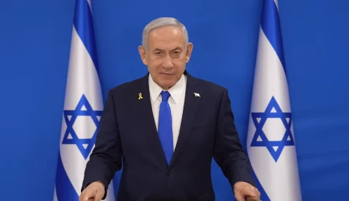 İsrail Başbakanı Binyamin Netanyahu, BM Genel Kurulu’nda Gazze’de soykırım suçlamalarını reddetti. Türkiye’den Binyamin Netanyahu için kırmızı bülten talebi. (Fotoğraf: BinyaminNetanyahu x hesabı)
