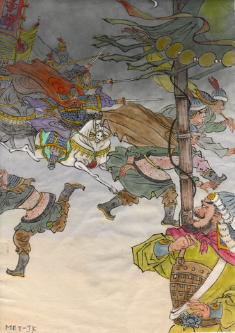Li Jing, Tang hanedanlığının en seçkin generallerinden biri (Resimleyen: Jane Ku / Epoch Times) 