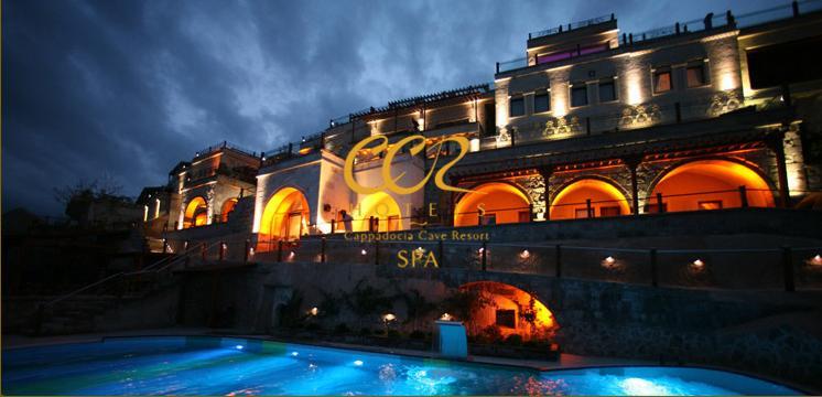 CCR Cappadocia Cave Resort & spa otel web sitesi