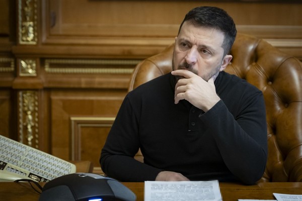 Zelenski, Rusya'yı barışa ikna etmek için Uluslararası baskı gerektiğini söyledi (Fotoğraf: Hibya Haber Ajansı)