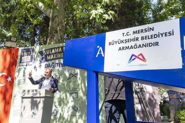 Başkan Seçer: "Belediyeler olarak tarımı önemsiyoruz dedi. (Fotoğraf: Hibya Haber Ajansı)