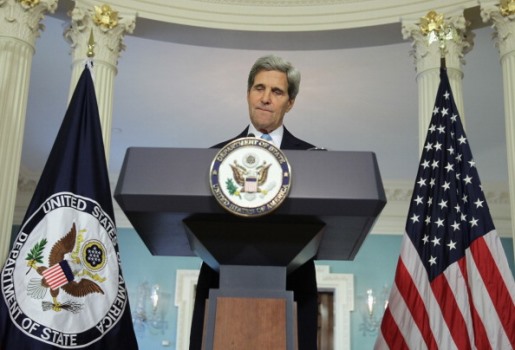 ABD Dış işleri bakanı john kerry suriye ile ilgili basın açıklaması yaptı (Alex Wong/Getty Images)