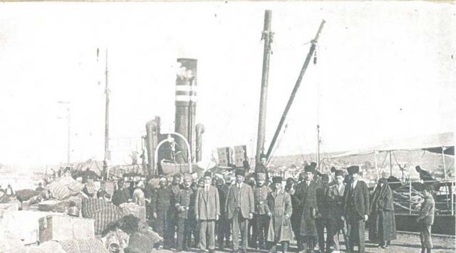Mustafa Kemal, beraberindeki 18 askerle birlikte 19 Mayıs 1919 günü Samsun'a ulaştı (Fotoğraf: samsun.gov.tr)