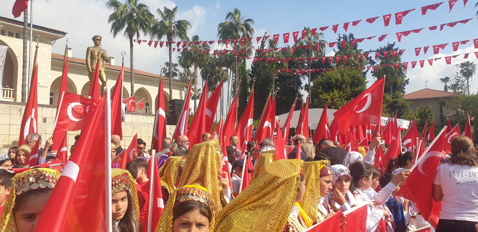 Mersin'de 23 Nisan kutlamaları. 23 Nisan 2026 (Fotoğraf: Aysel Özcan Yetiş)