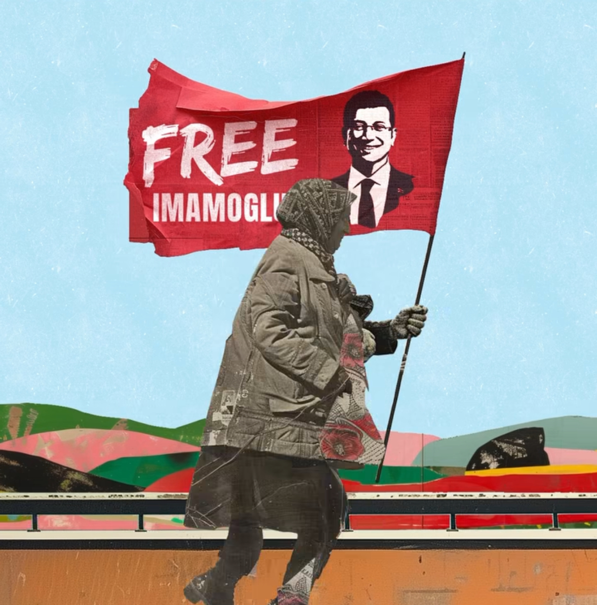 Free İmamoğlu etiketi zirvede (Fotoğraf: nstagram)