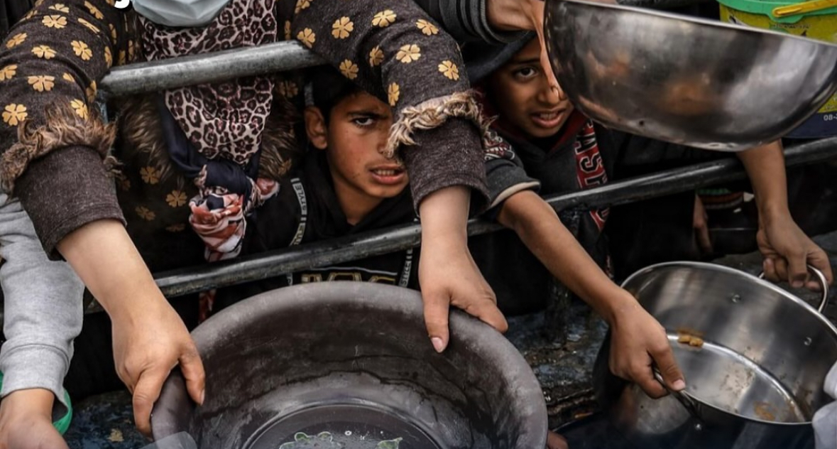 Gazze de açlık krizi derinleşiyor. (Fotoğraf-İnstagram)