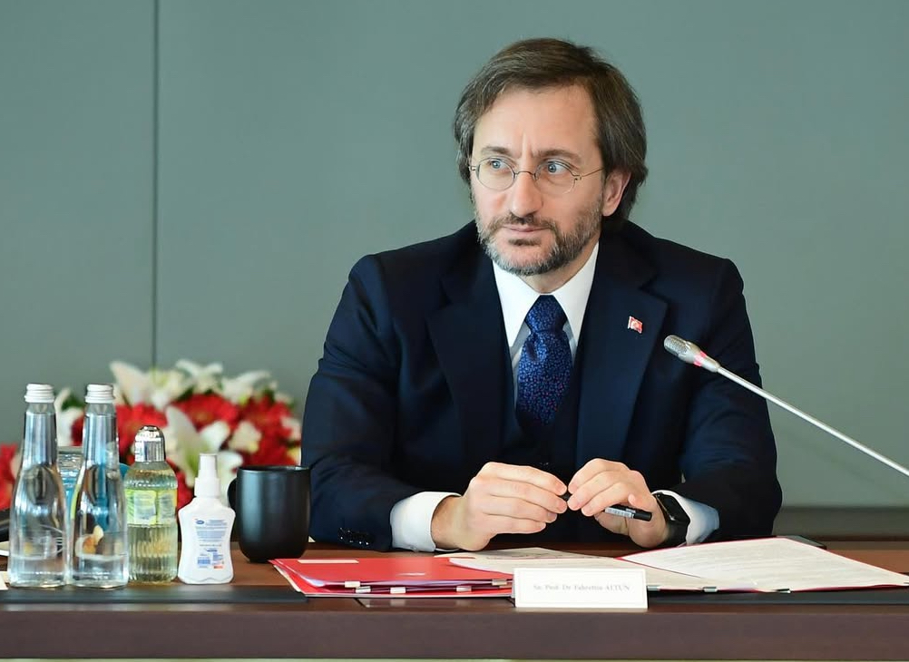 Fahrettin Altun görevden alındı. (Fotoğraf: İnstagram)