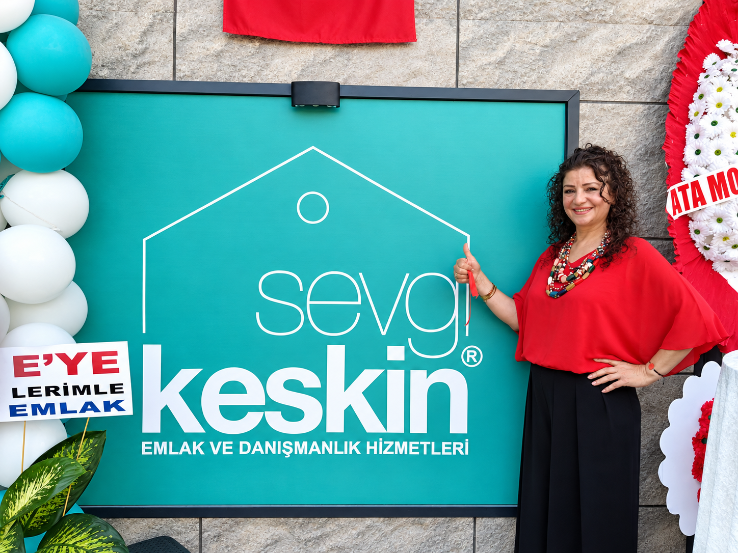 Girişimci İş Kadını Sevgi Keskin, İstanbul’da kurduğu gayrimenkul danışmanlık firmasının ikinci şubesini doğduğu yer olan Mersin'de açtı. (Fotoğraf: G.Hakan Koçman, The Epoch Times TR)