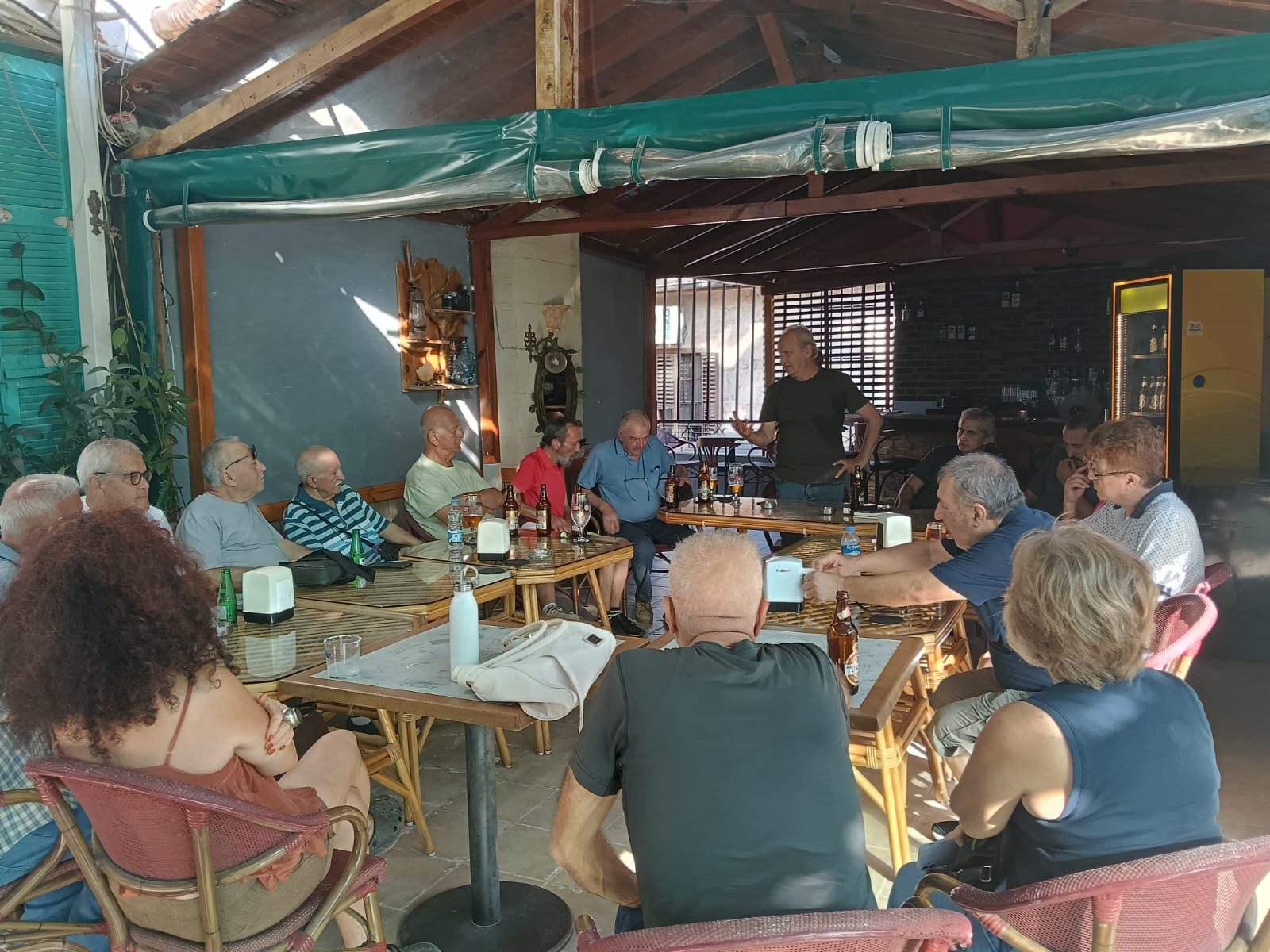 Mersin’de önemli isimler yeni bir sanatsal oluşum için bir araya geldi. (Fotoğraf: G.Hakan Koçman, The Epoch Times TR)