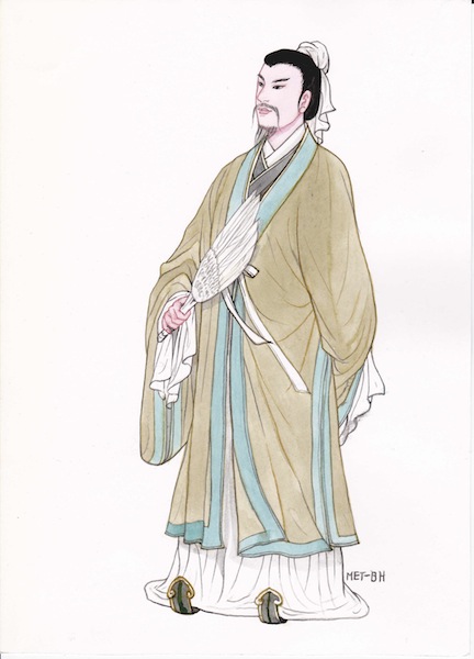 Zhuge Liang, zekâ ve strateji sembolü Resimleyen: Blue Hsiao/Epoch Times 