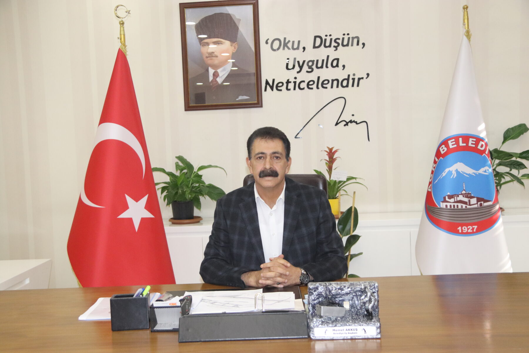 Ağrı Belediye Eş Başkanı Mehmet Akkuş hayatını kaybetti. (Fotoğraf: Ağrı Belediyesi websitesi)