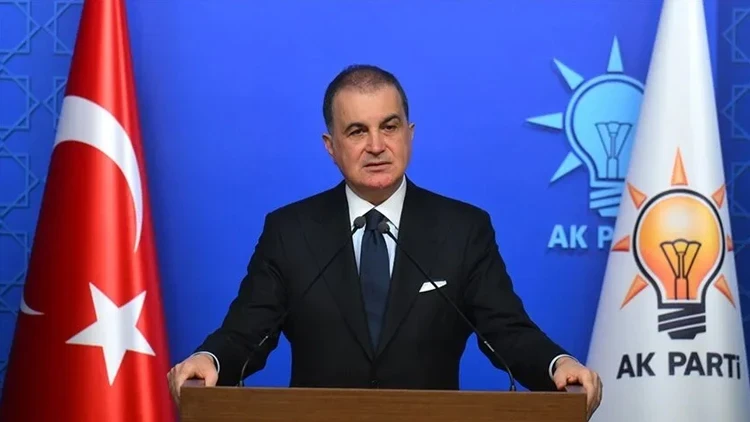 Ömer Çelik'ten fon krizi ve ekonomi açıklaması. (Fotoğraf: AKP x hesabı)