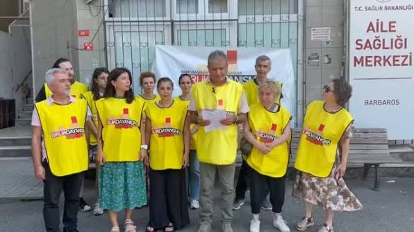 Dr. Gülfem Önalemdar'ın aile hekimliği sözleşmesi Sağlık Bakanlığı tarafından feshedildi. (Fotoğraf: Birlik ve Dayanışma Sendikası X hesabı)