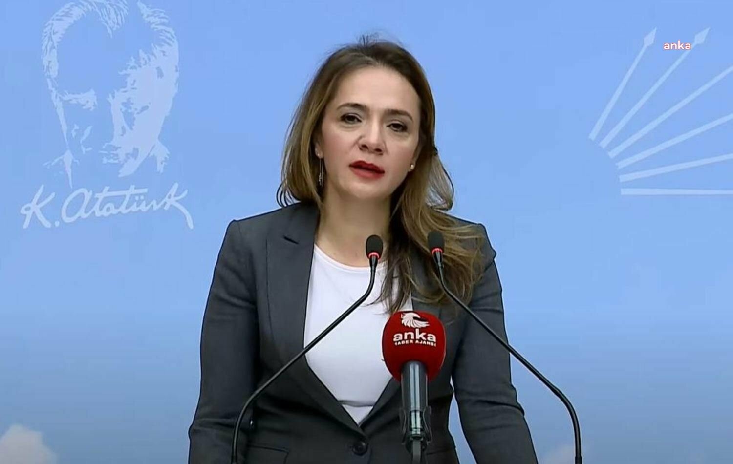 CHP Milletvekili Gamze Akkuş İlgezdi hastaneye kaldırıldı (Fotoğraf: CHP)