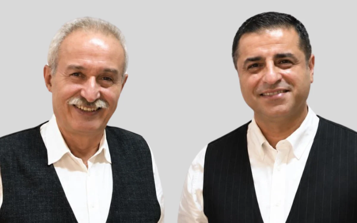 Selahattin Demirtaş: Selçuk Mızraklı tahliye oluyor. (Fotoğraf: Selahattin Demirtaş x hesabı)