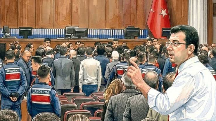 İBB Davası’nda 76. gün Selim İmamoğlu savunma yaptı. (Fotoğraf: Ekrem İmamoğlu.com)