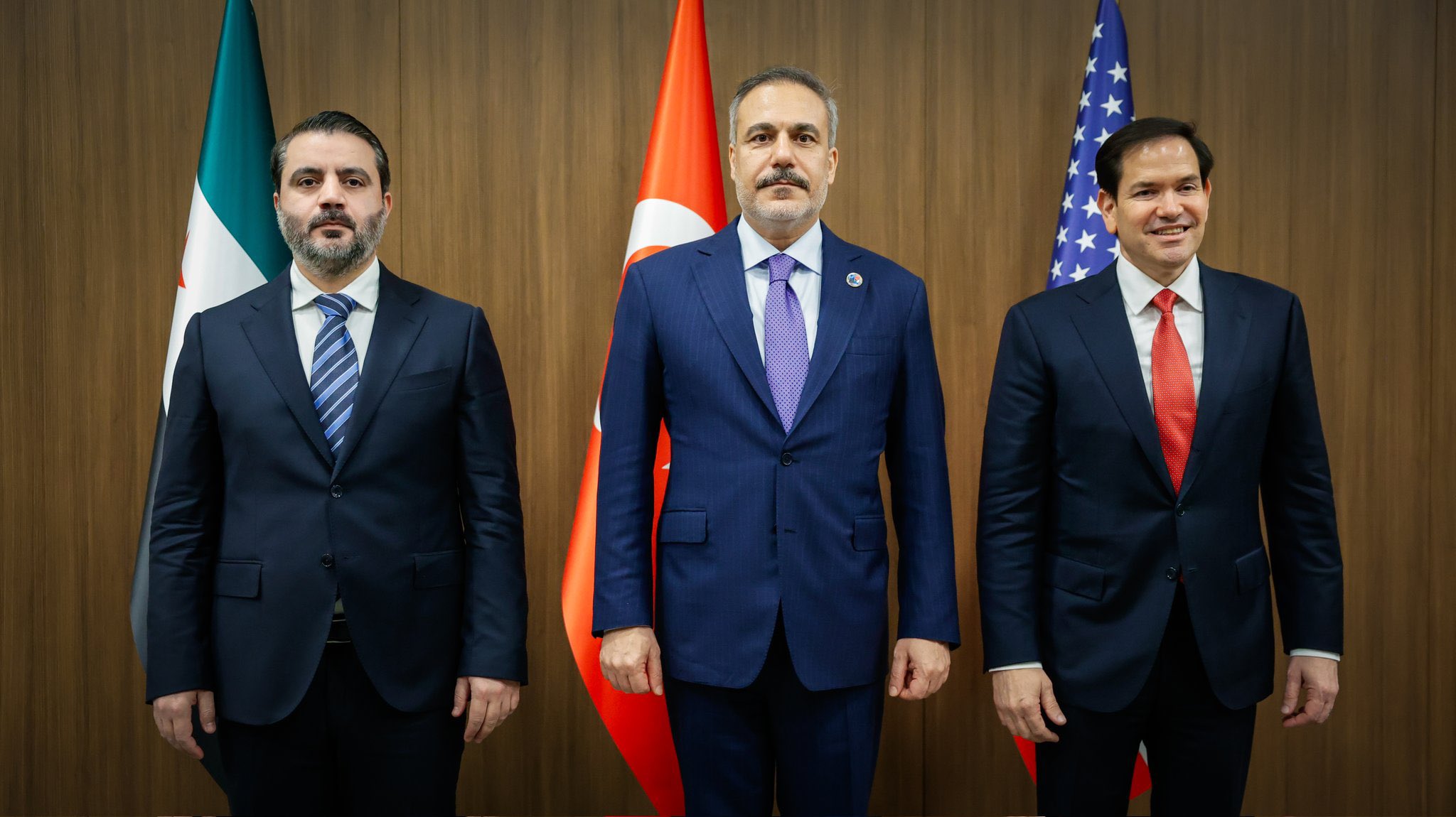 Dışişleri Bakanı Fidan ABD ve Suriyeli Mevkidaşlarıyla Görüştü