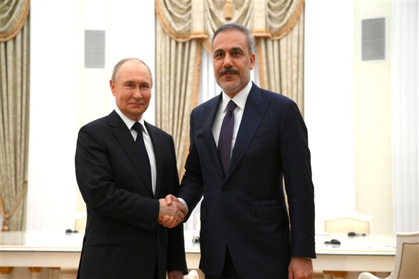 Hakan Fidan Moskova'da Putin ile Görüştü