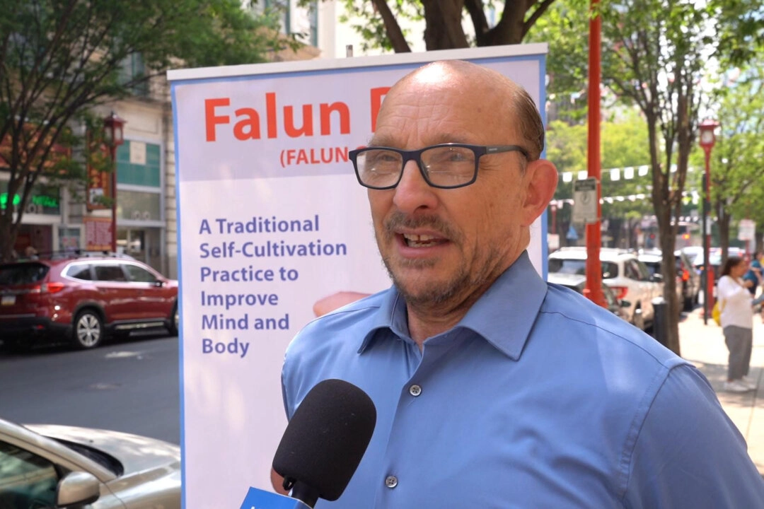 ABD’de Falun Gong uygulayıcıları, Çin Komünist Partisi’nin baskılarına karşı özgürlük talebiyle bir araya geliyor. (Fotoğraf: Epochtimes)