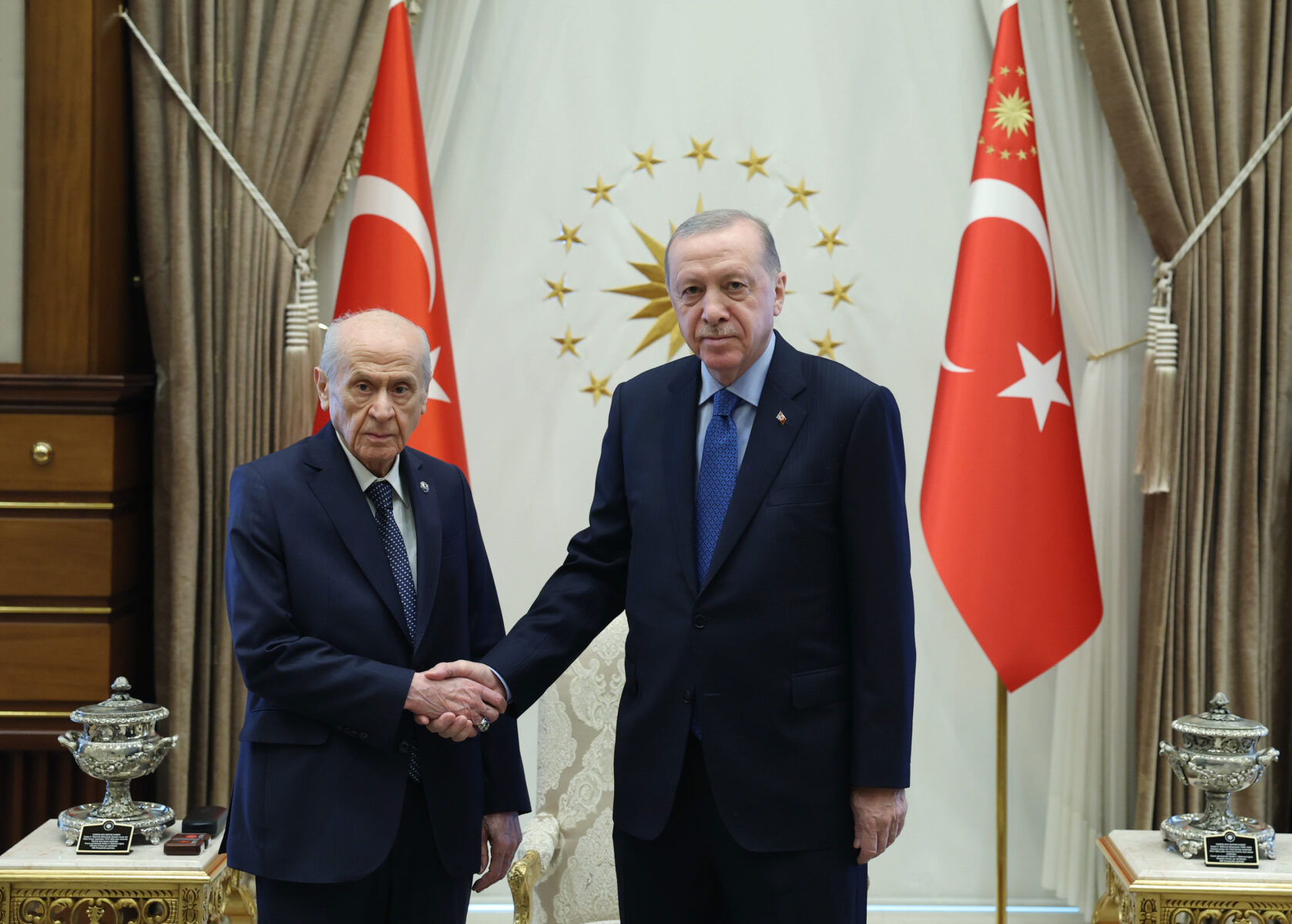 Erdoğan ile Bahçeli, telefonda görüştü (Fotoğraf: MHP, X hesabı)