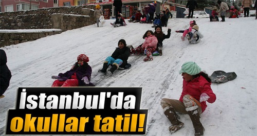 İstanbul Valiliği, yarın okulları 1 gün tatil etti. (İHA)