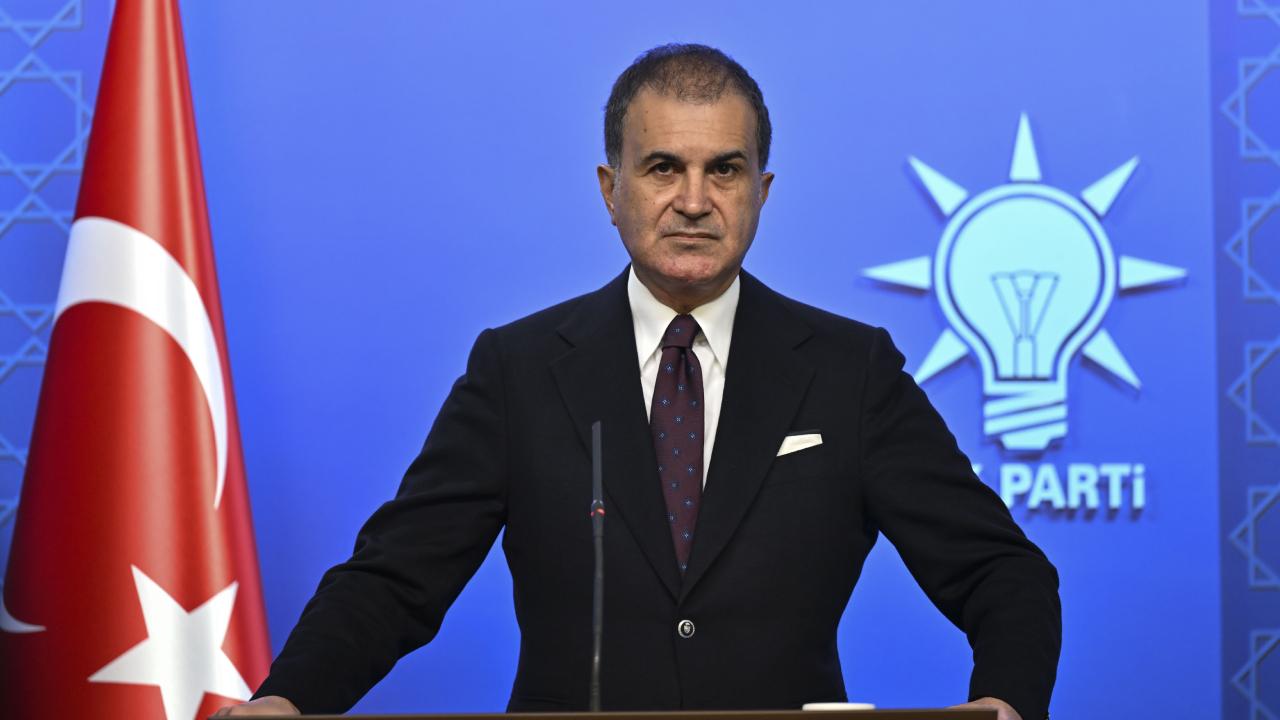 AKP'den DEM Parti Eş Genel Başkanı Tülay Hatimoğulları'na Netanyahu tepkisi. (Fotoğraf: Ömer Çelik x hesabı)