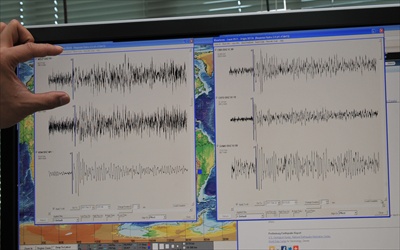 sismograf deprem van