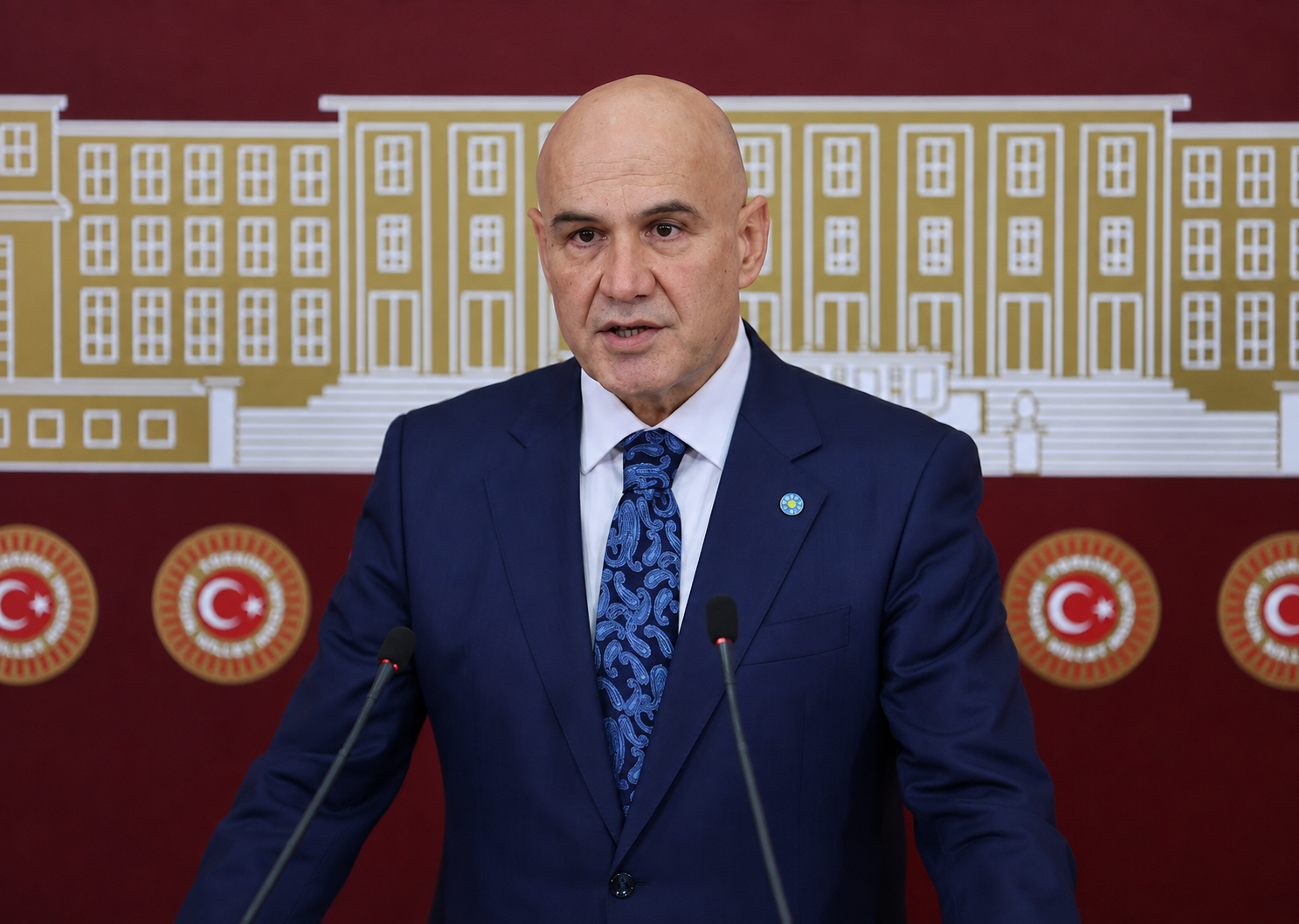 İYİ Parti Grup Başkanvekili Turhan Çömez hakkında soruşturma başlatıldı. (Fotoğraf: İYİ Parti x hesabı)