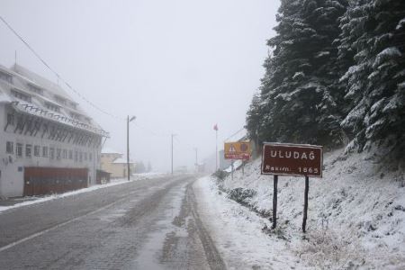 2013-2014 kış sezonunun ilk karı yağdı Fotoğraf: sehirmedya.com