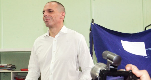 Yunan Maliye Bakanı Yanis Varoufakis istifa etti. (İHA)
